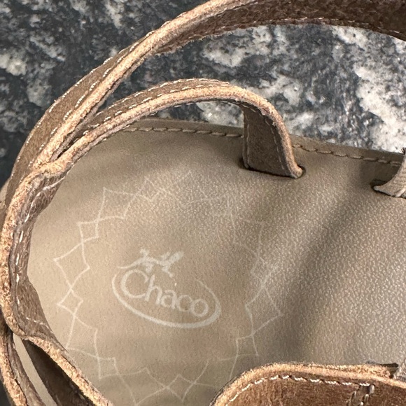 Chaco Tan Leather Sandals Women’s 7 - Picture 2 of 4